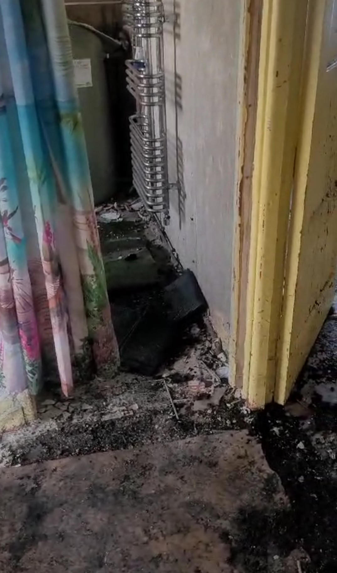 Bathroom before renovation