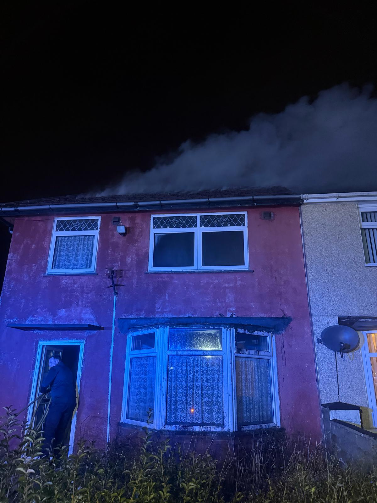 Fire damage discovered at acquisition